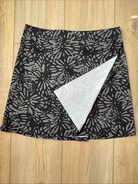 RipSkirt Shibori Butterfly Print in Charcoal Size Large Length 2